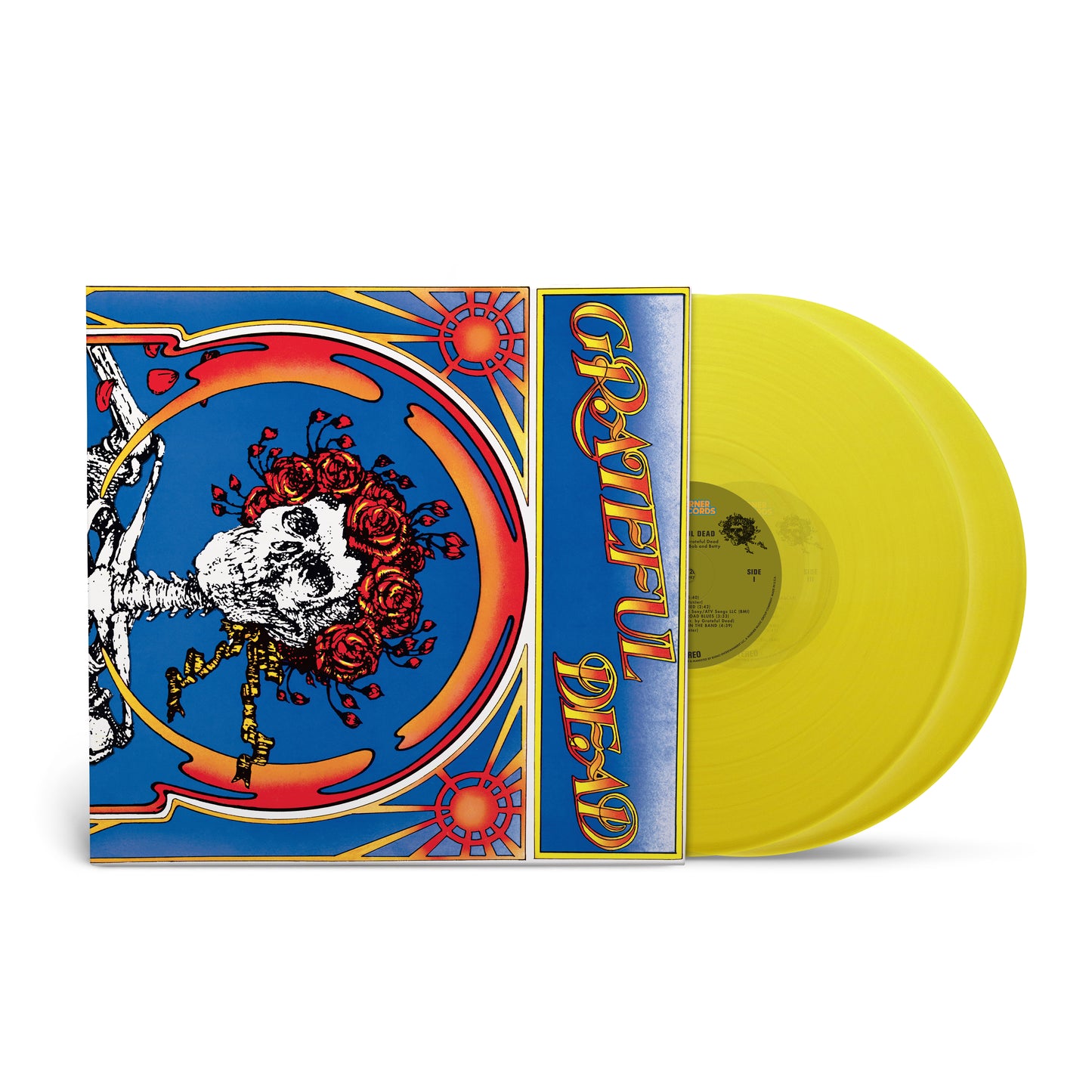 PRE-ORDER: Grateful Dead "Grateful Dead (Skull & Roses)" 2xLP (Translucent Lemonade Color Vinyl)