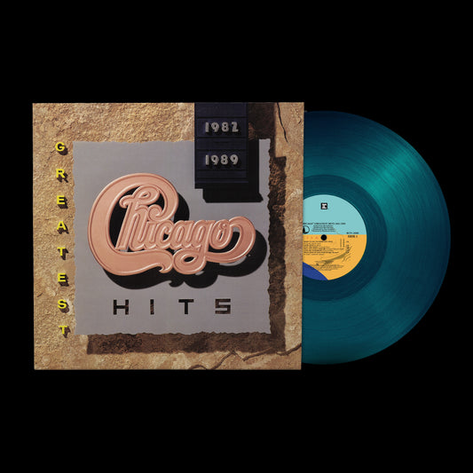 PRE-ORDER: Chicago "Greatest Hits 1982-1989" LP (Blue Vinyl)