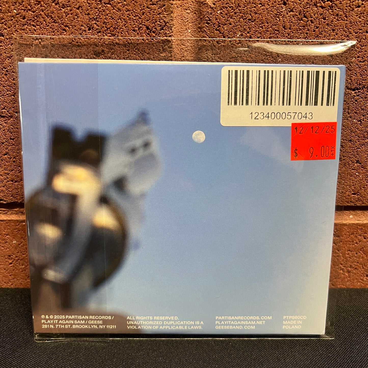 Used CD: Geese "Getting Killed" CD