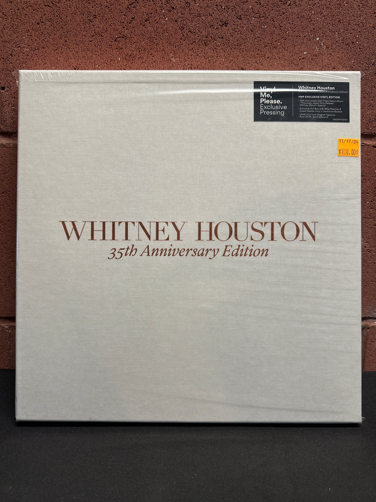 Used Vinyl:  Whitney Houston ”Whitney Houston” 2xLP + Box