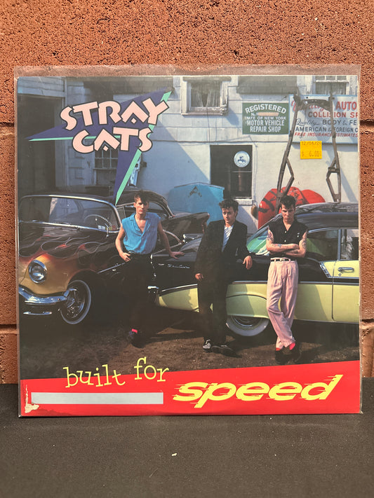 Used Vinyl:  Stray Cats ”Built For Speed” LP