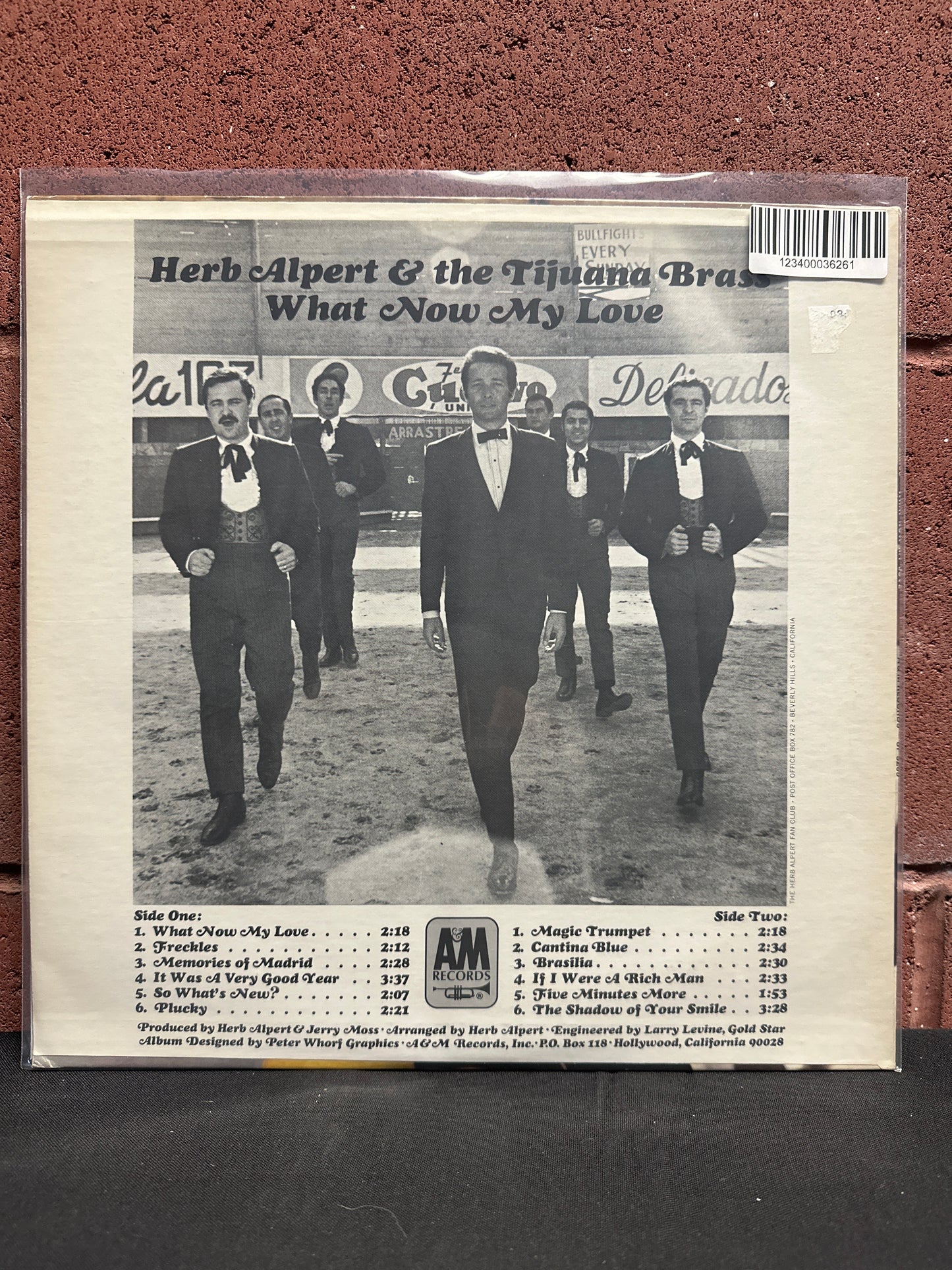 Used Vinyl:  Herb Alpert & The Tijuana Brass ”What Now My Love” LP