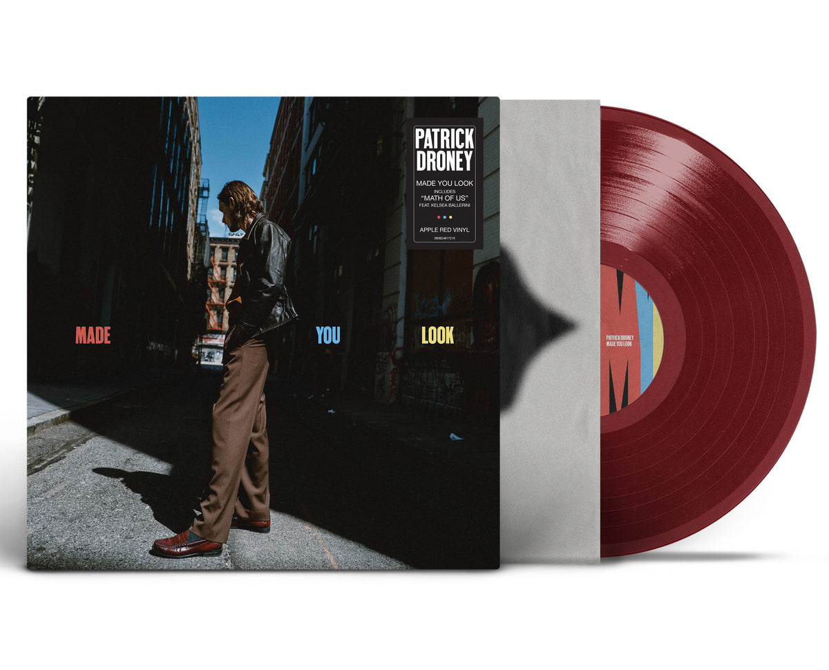 PRE-ORDER: Patrick Droney "Made You Look" LP (Apple Red Vinyl, Signed)