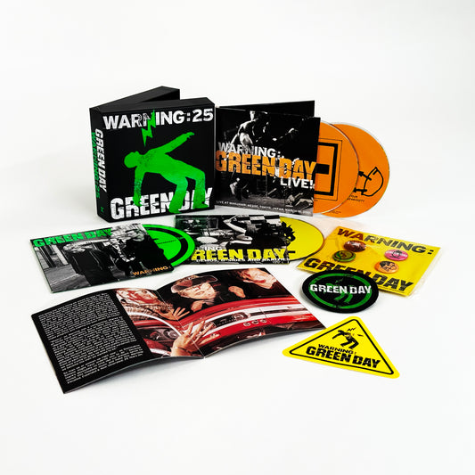 Green Day "Warning" 4xCD Box Set