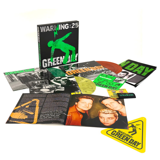 Green Day "Warning " 5xLP Box Set (Indie Store Color Vinyl Exclusive)