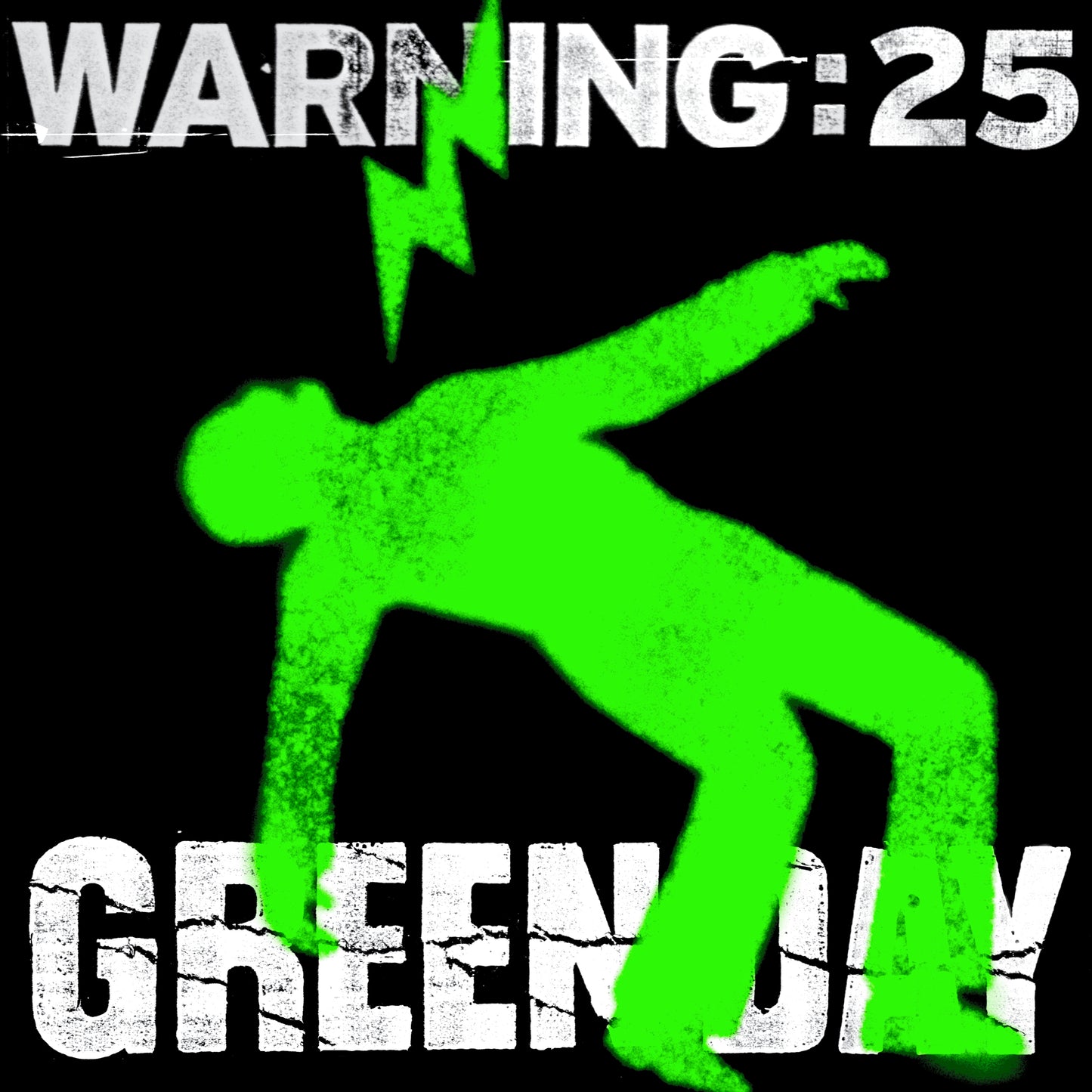 Green Day "Warning" LP (Neon Orange Color Vinyl)