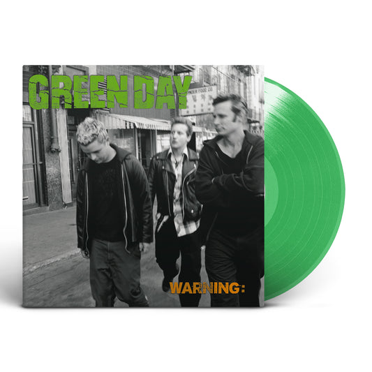 Green Day "Warning" LP (Green)