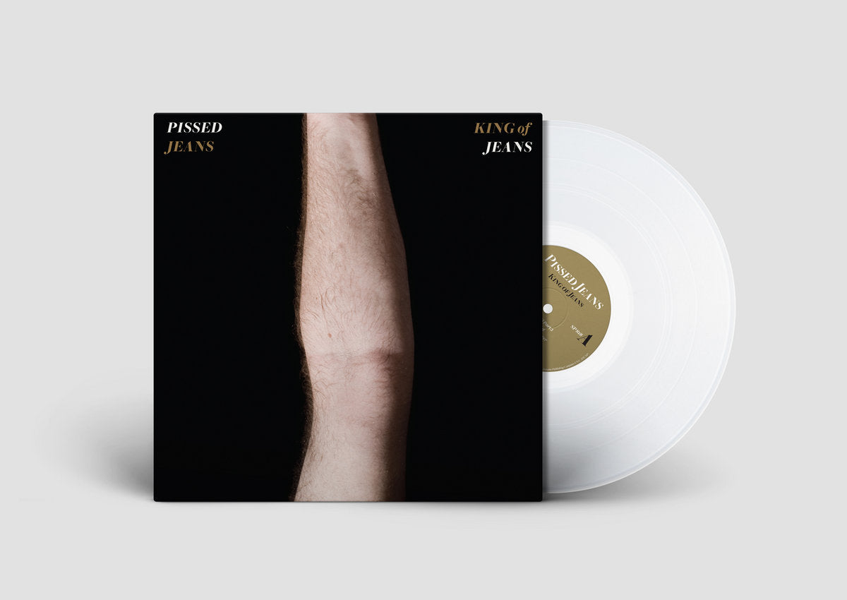 Pissed Jeans "King of Jeans" LP (Clear Vinyl)