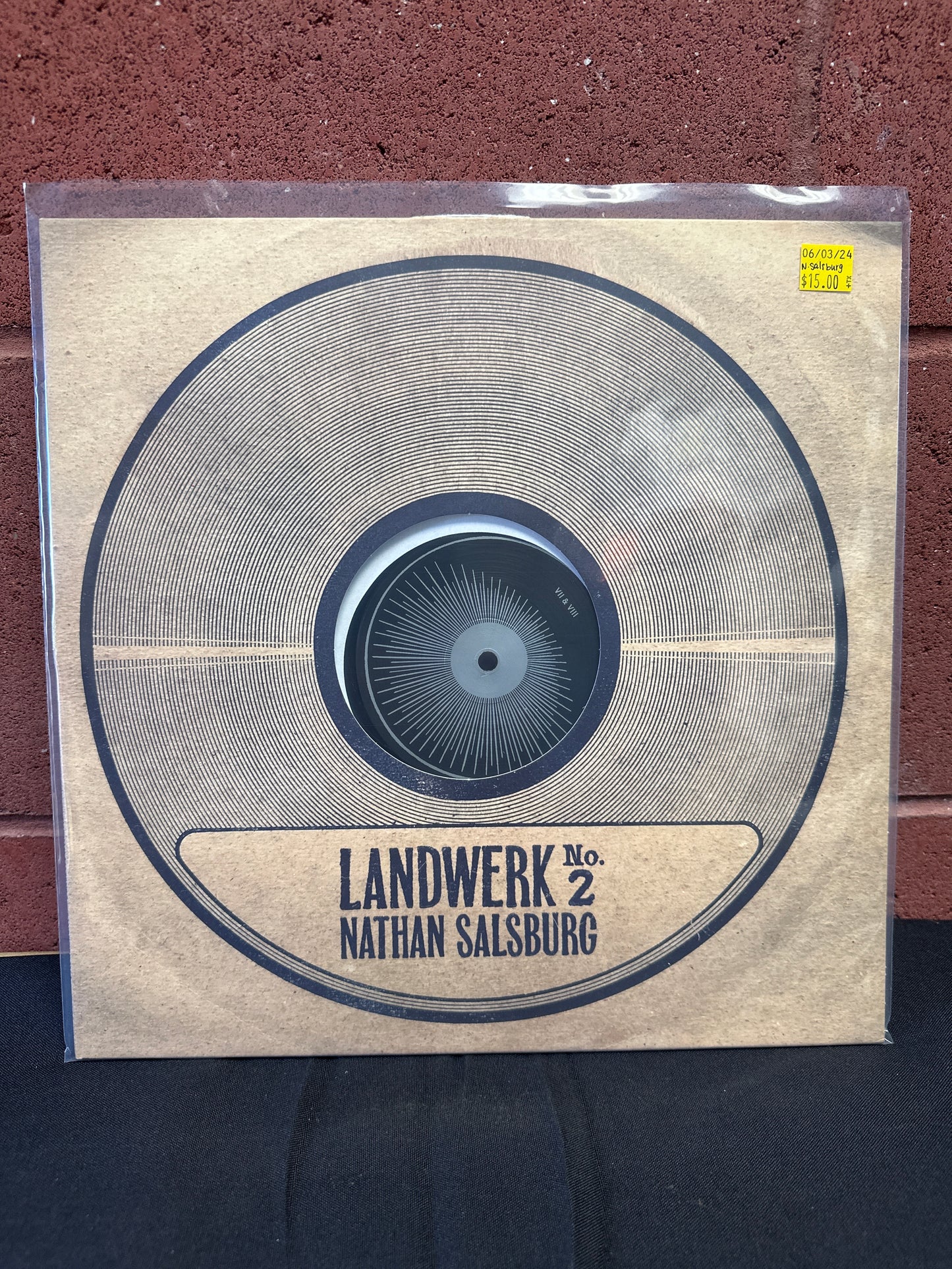 Used Vinyl:  Nathan Salsburg ”Landwerk No. 2” LP