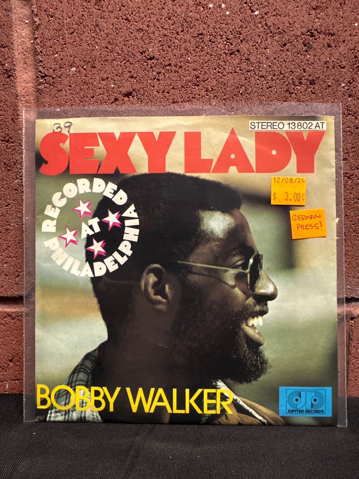 Used Vinyl:  Bobby Walker ”Sexy Lady” 7"