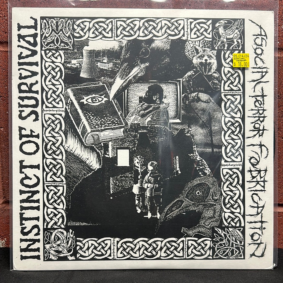 Used Vinyl:  Asocial Terror Fabrication / Instinct Of Survival ”Asocial Terror Fabrication / Instinct Of Survival” LP