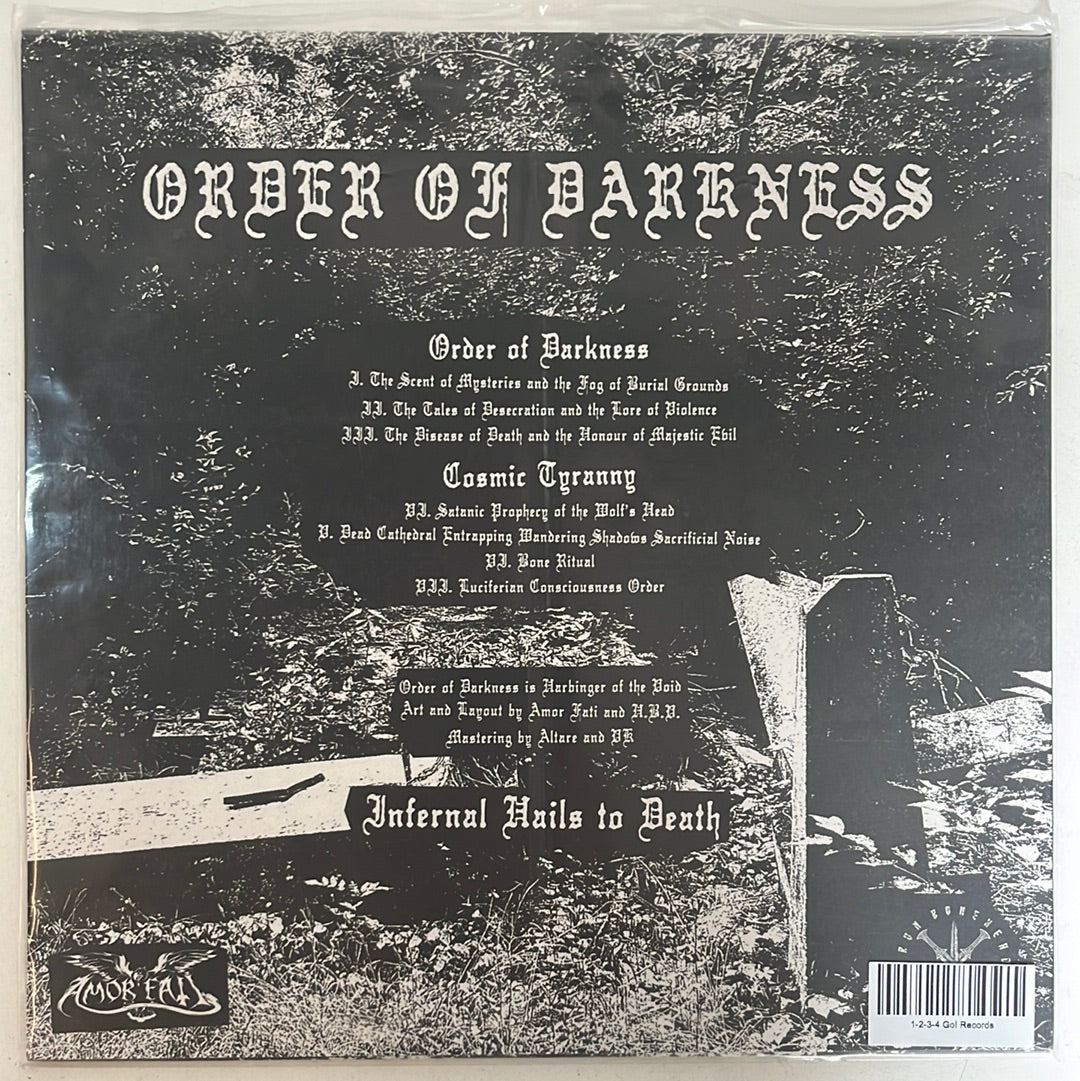 USED VINYL: Order Of Darkness “Order Of Darkness ” LP