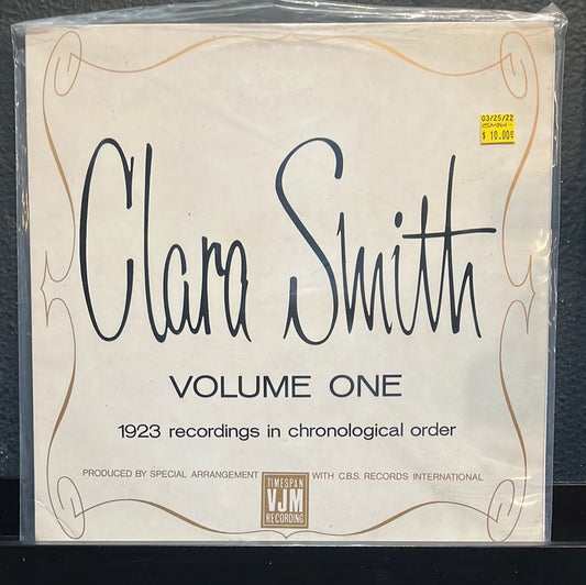 Used Vinyl: Clara Smith “Volume One (1923 Recordings In Chronological Order)” LP