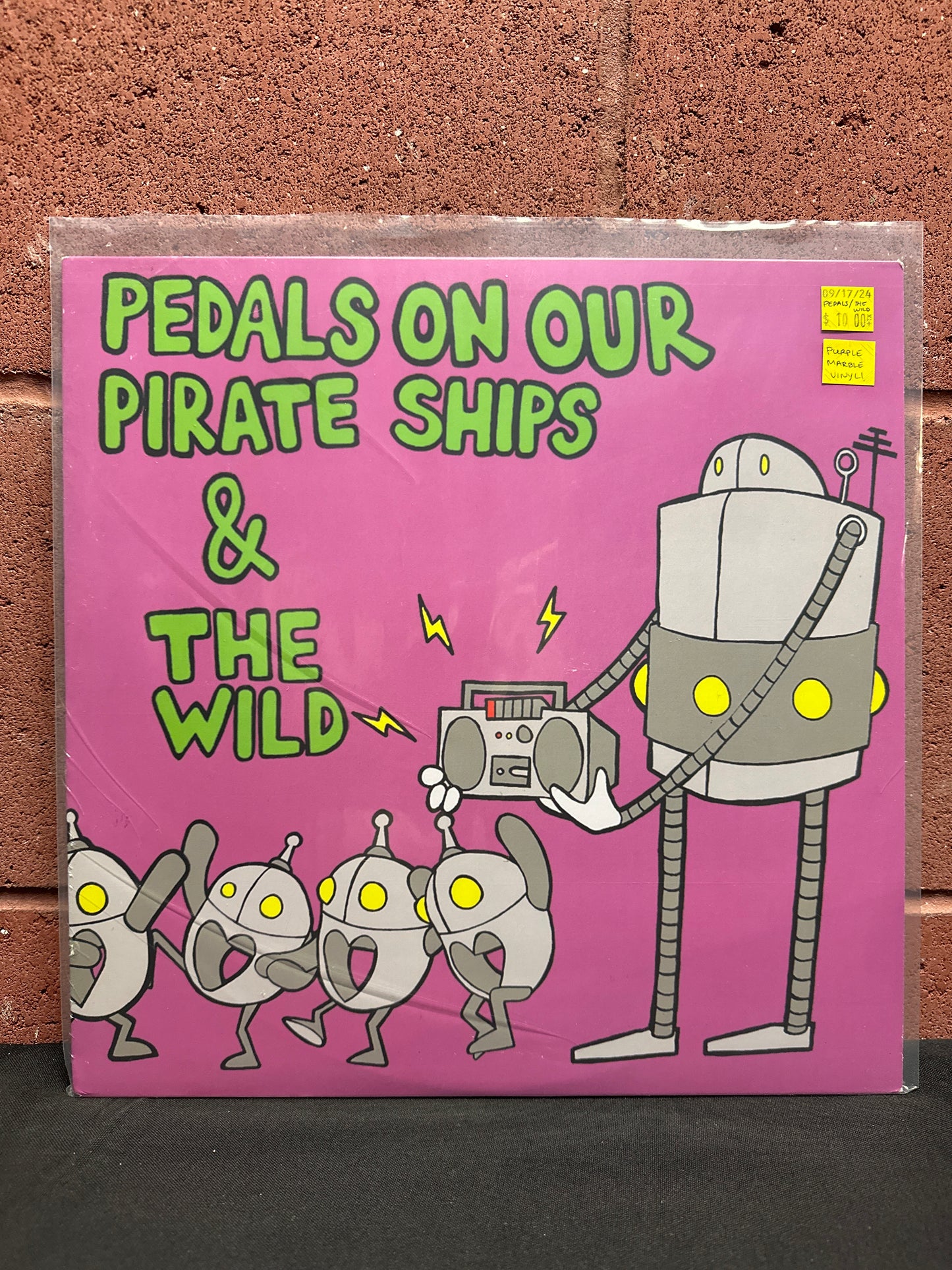 Used Vinyl:  Pedals On Our Pirate Ships / The Wild ”Split” 12" (Purple vinyl)