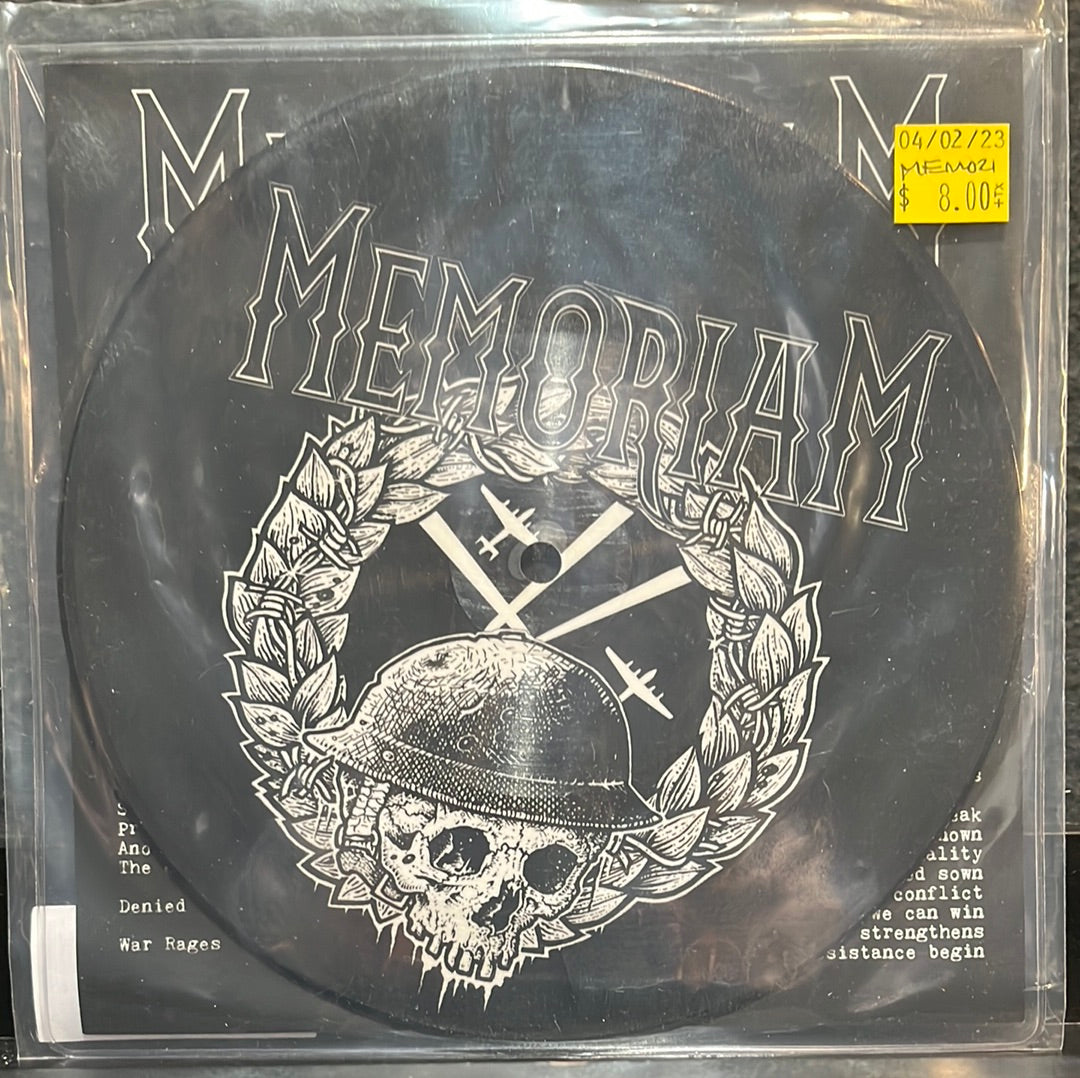 USED VINYL: Memoriam “The Hellfire Demos” 7" Picture Disc