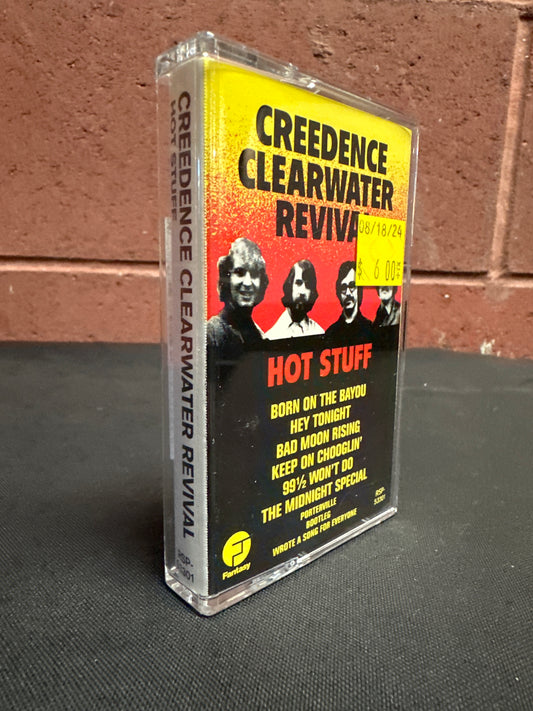 Used Cassette: Creedence Clearwater Revival "Hot Stuff" Tape