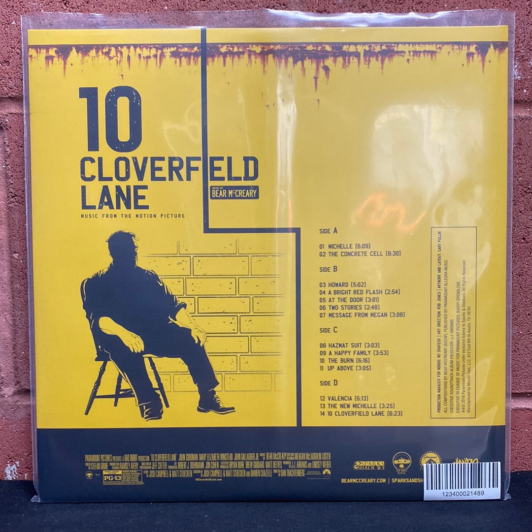 Used Vinyl:  Bear McCreary ”10 Cloverfield Lane (Music From The Motion Picture)” 2xLP (Colored vinyl)