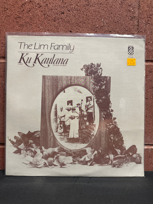 Used Vinyl:  The Lim Family ”Ku Kaulana” LP