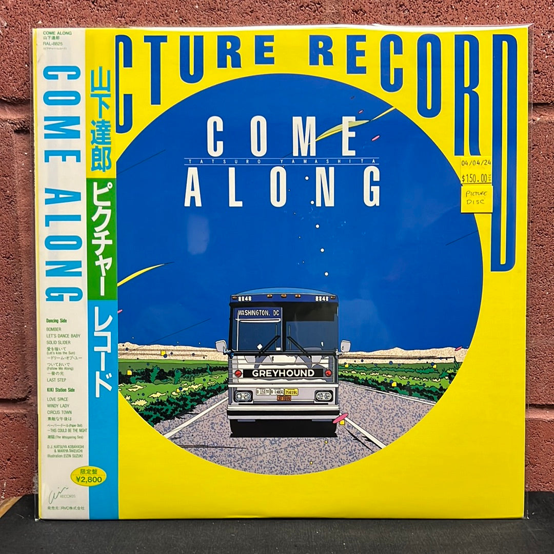 Used Vinyl:  Tatsuro Yamashita ”Come Along” LP (Picture Disc) (Japanese Press)