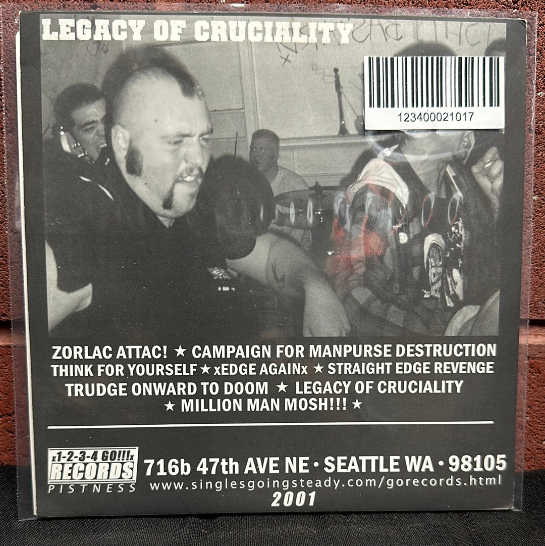 Used Vinyl:  Spitting Teeth ”Legacy Of Cruciality E.P.” 7"