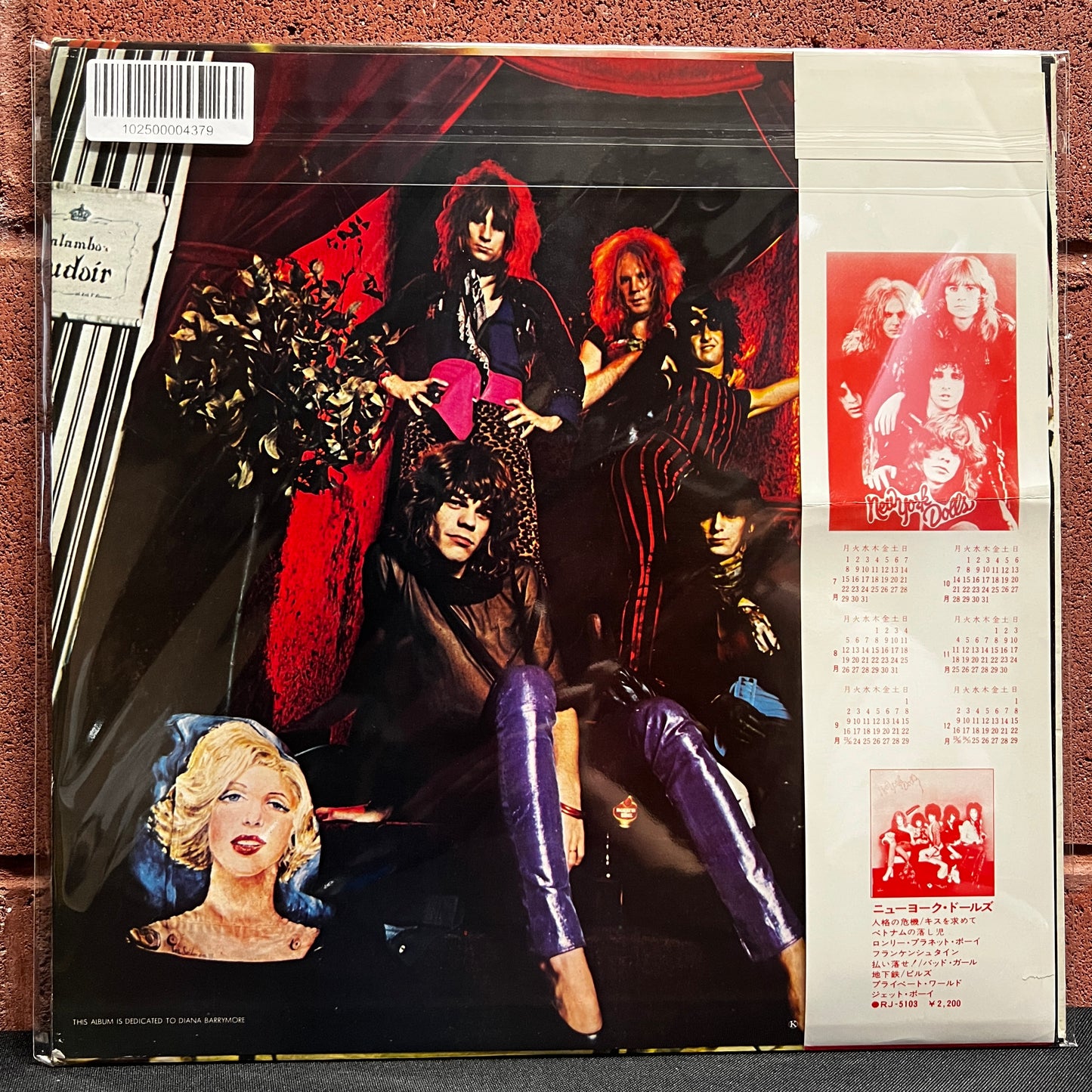 Used Vinyl: New York Dolls "Too Much Too Soon" LP (1974 Japanese Issue)