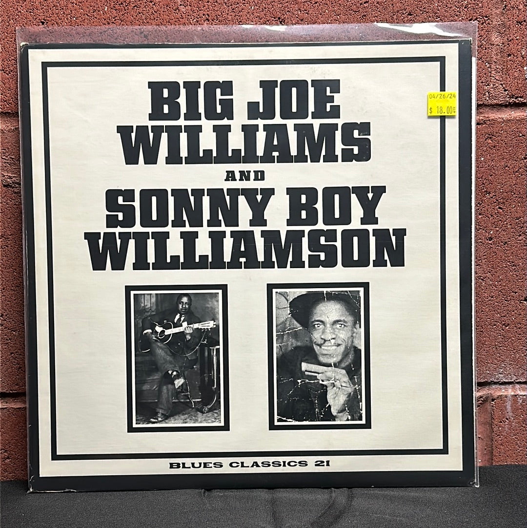 Used Vinyl:  Big Joe Williams And Sonny Boy Williamson ”Big Joe Williams And Sonny Boy Williamson” LP