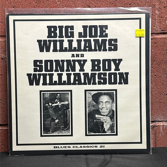 Used Vinyl:  Big Joe Williams And Sonny Boy Williamson ”Big Joe Williams And Sonny Boy Williamson” LP