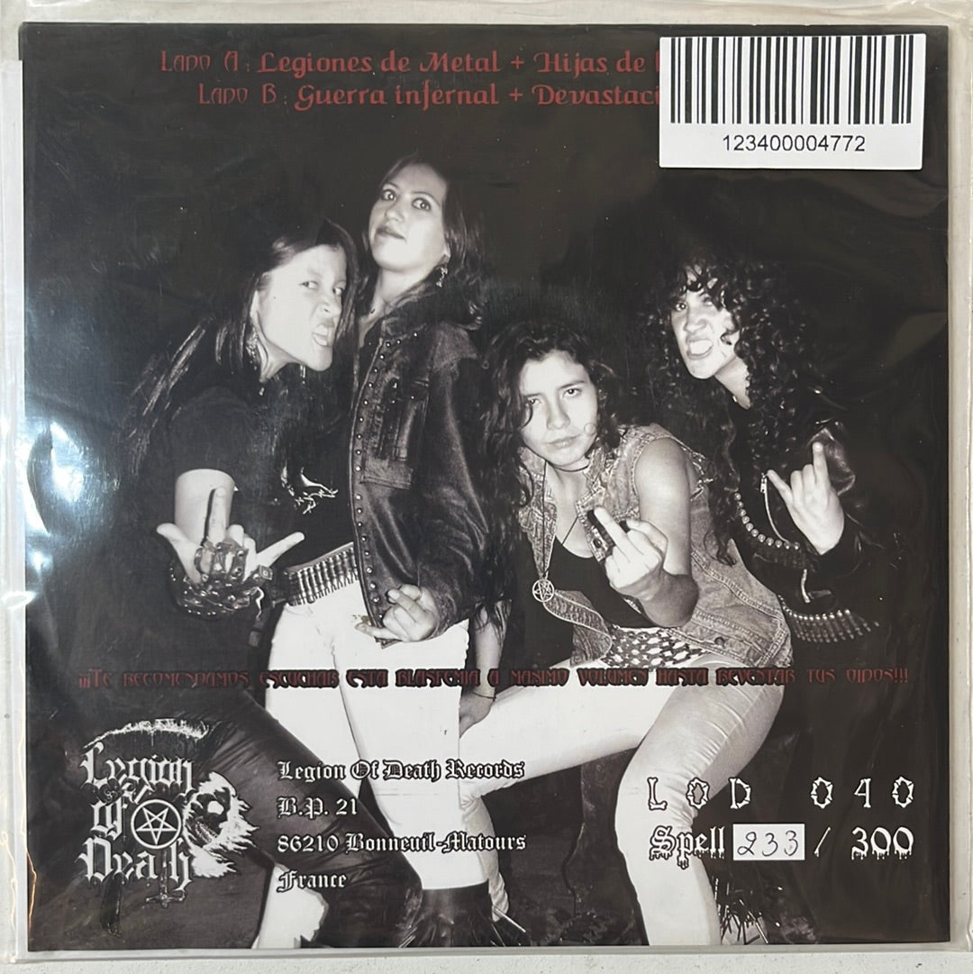 USED VINYL: Lucifera “Legiones De Metal” 7"