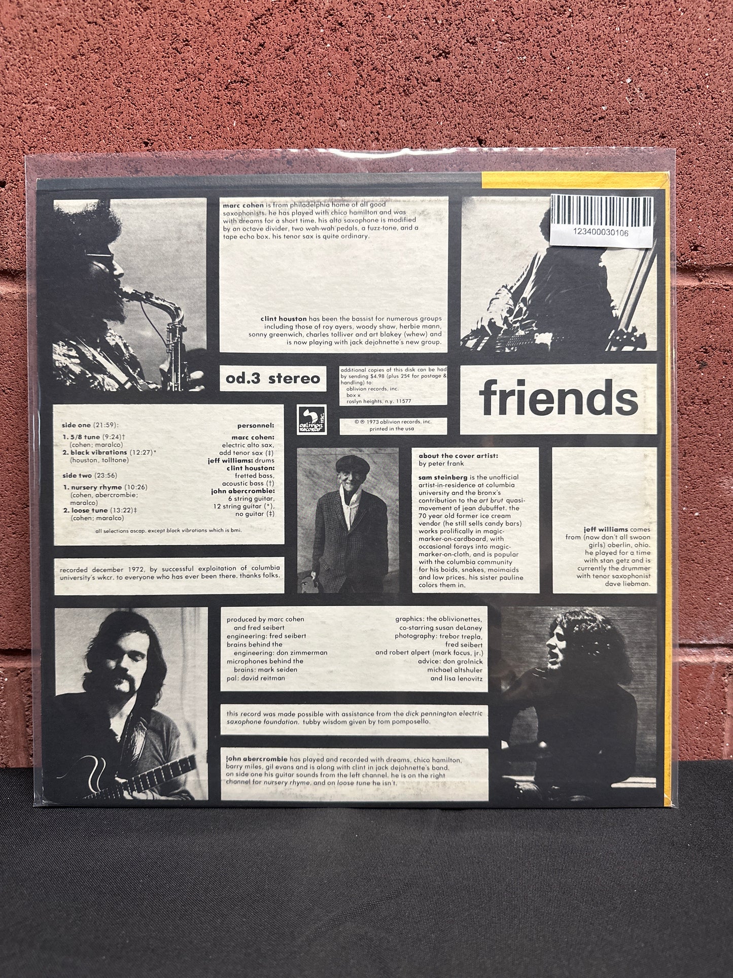 Used Vinyl:  Friends ”Friends” LP