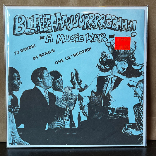 Used Vinyl: V/A "Bllleeeeaaauuurrrrgghhh! - A Music War" 7" (1998 Slap-a-Ham Press))