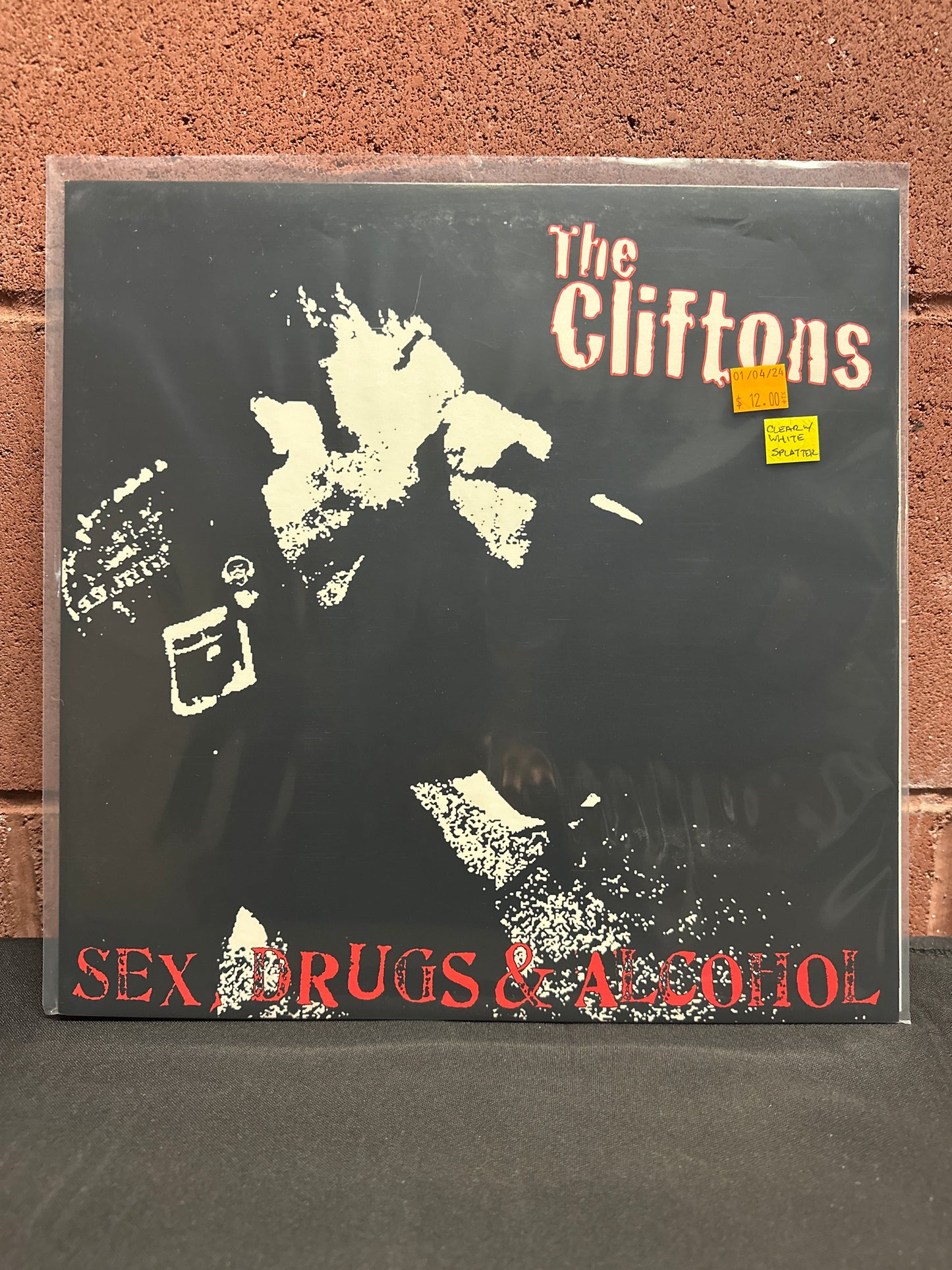 Used Vinyl: Cliftons ”Sex, Drugs & Alcohol” (Clear/White Splatter Vinyl) LP