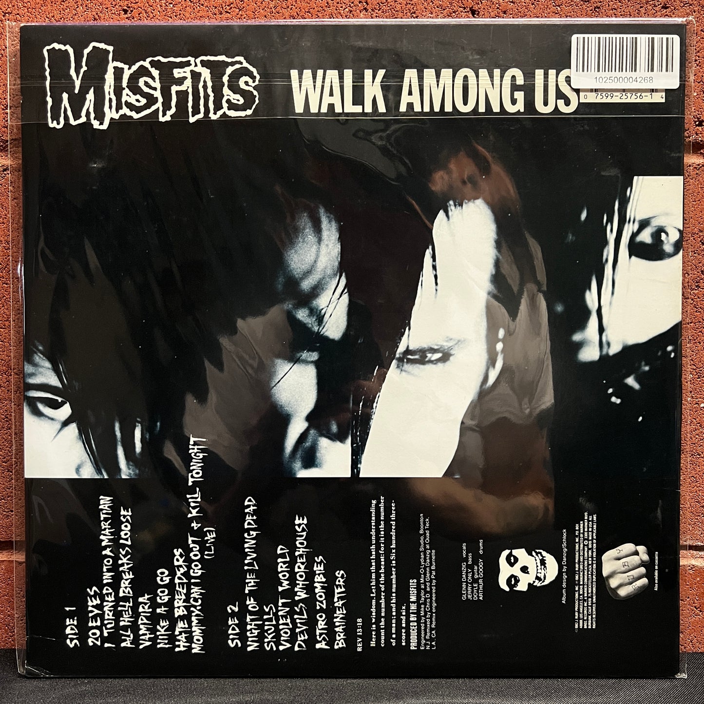 Used Vinyl: The Misfits "Walk Among Us" LP (1988 US SRC Press)