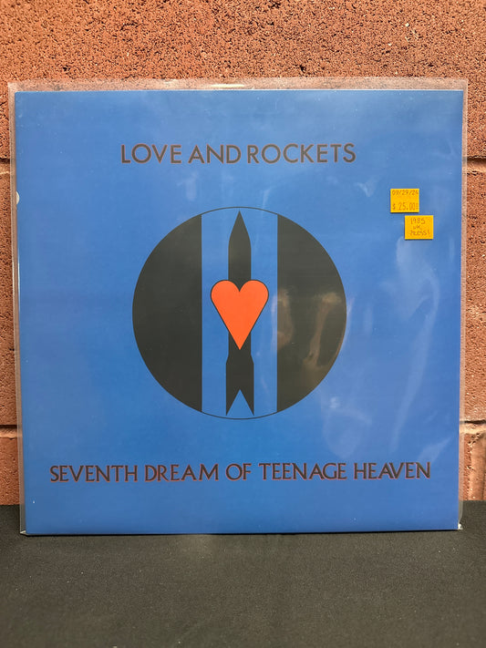 Used Vinyl:  Love And Rockets ”Seventh Dream Of Teenage Heaven” LP