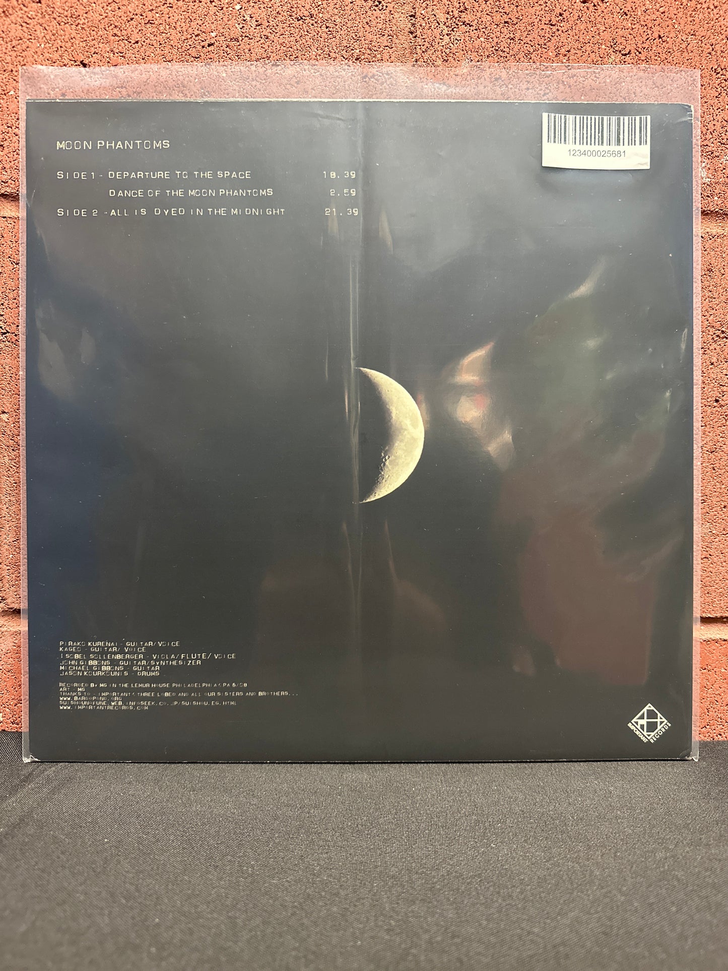 Used Vinyl:  Moon Phantoms ”Moon Phantoms” LP