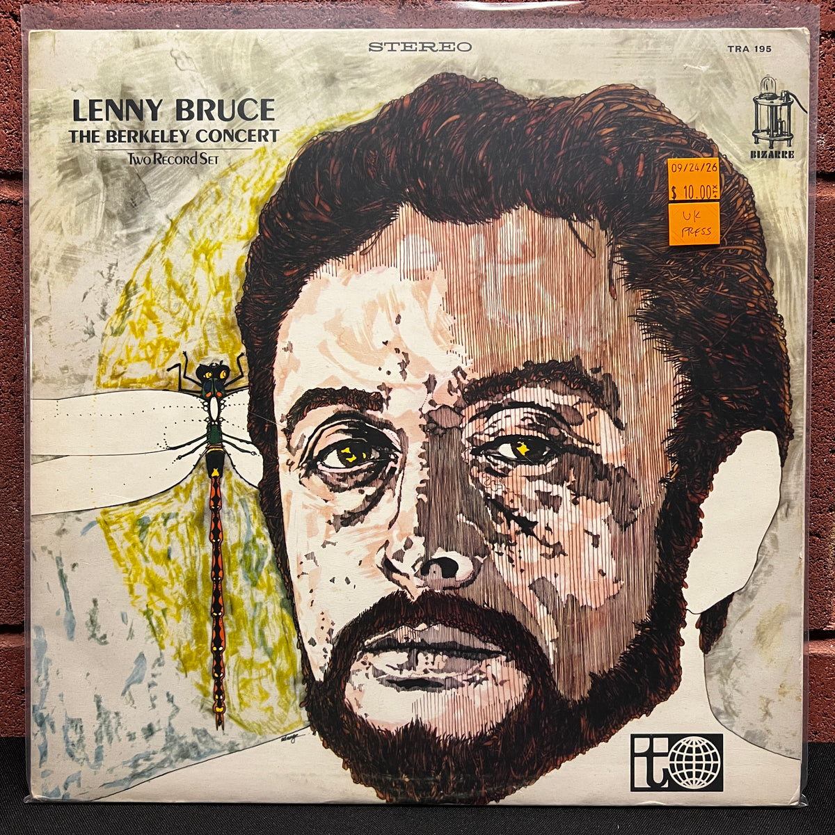 Used Vinyl: Lenny Bruce "The Berkeley Concert" 2xLP (UK Pressing)