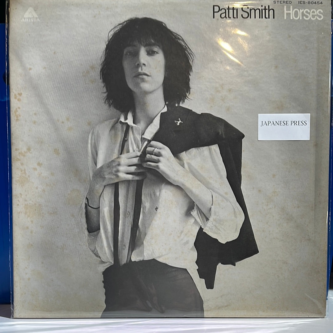 Used Vinyl:  Patti Smith "Horses" LP (Japanese Press)