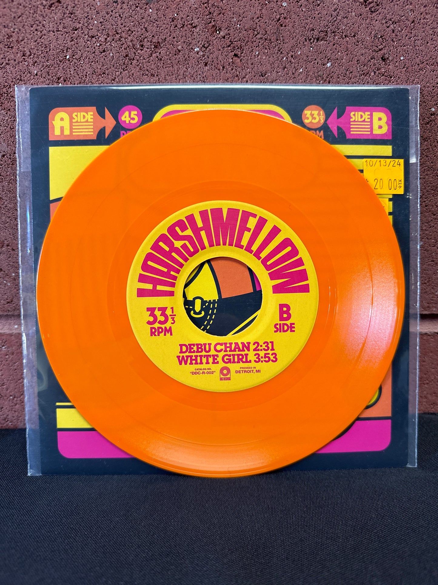 Used Vinyl:  Harshmellow ”Harshmellow” 7" (Orange Vinyl)