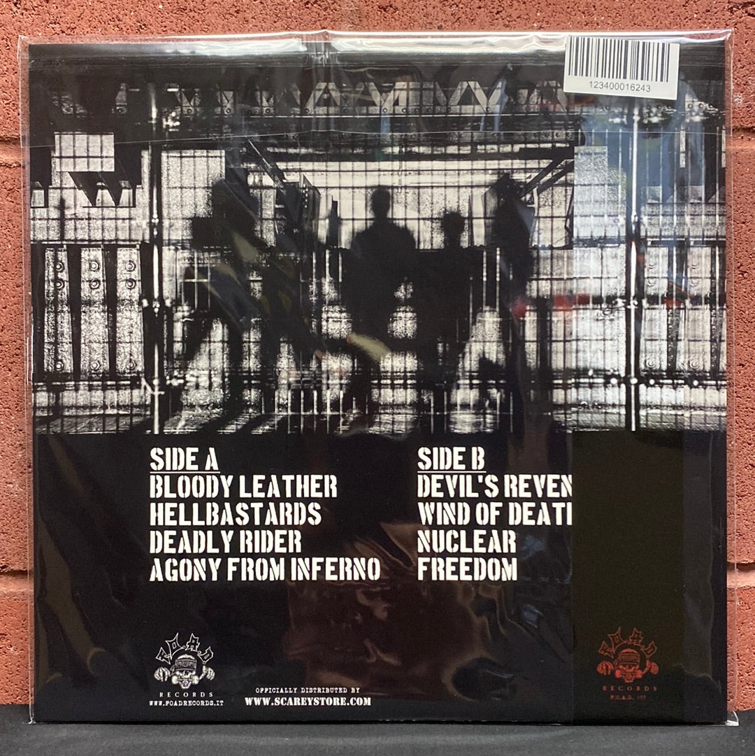 Used Vinyl:  Military Shadow ”Blood For Freedom” LP (Red marbled vinyl)