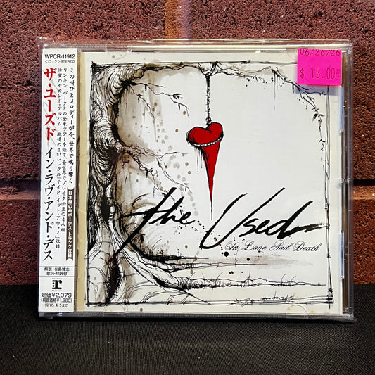 Used CD: The Used "In Love And Death" CD (2004 Japanese Press w/ Bonus Track)