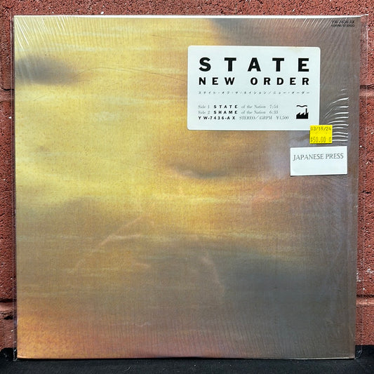 Used Vinyl:  New Order "State Of The Nation" 12" (Japanese Press)