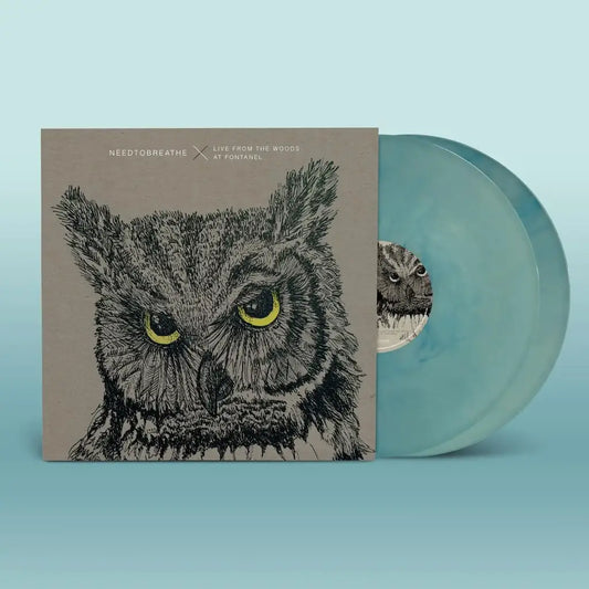 NEEDTOBREATHE "Live From The Woods" 2xLP (Ocean Blue Vinyl)