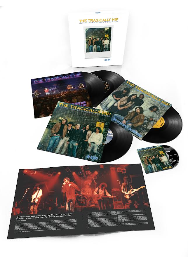 PRE-ORDER: The Tragically Hip "Up To Here (Deluxe Edition)" 4LP+Blu-Ray Box Set