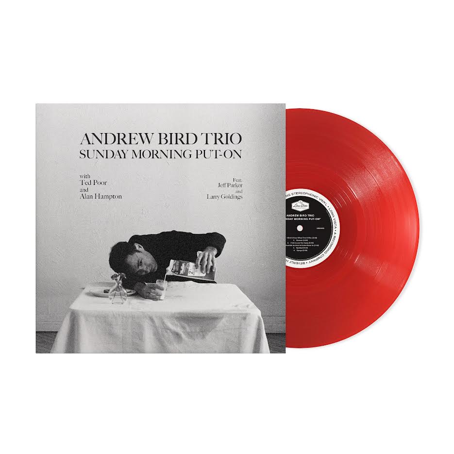 Andrew Bird Trio "Sunday Morning Put-On" Indie Exclusive LP (Translucent Ruby Red)