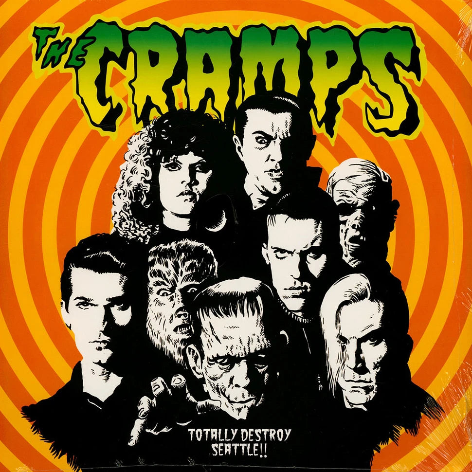 Used Vinyl: The Cramps "Totally Destroy Seattle (Astor Park Broadcast 1982)" LP (2025 Press)