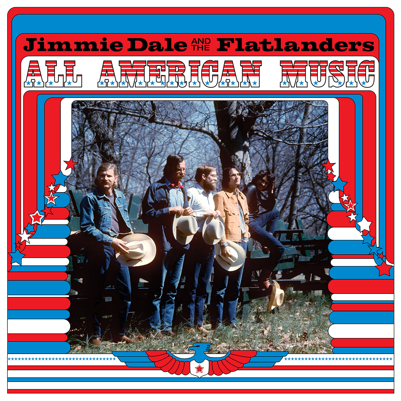 Jimmie Dale And The Flatlanders "All American Music" 2xLP