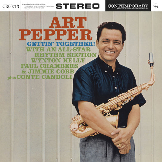 PRE-ORDER: Art Pepper "Gettin' Together! (Contemporary Records Acoustic Sounds Series)" LP (180 gram)