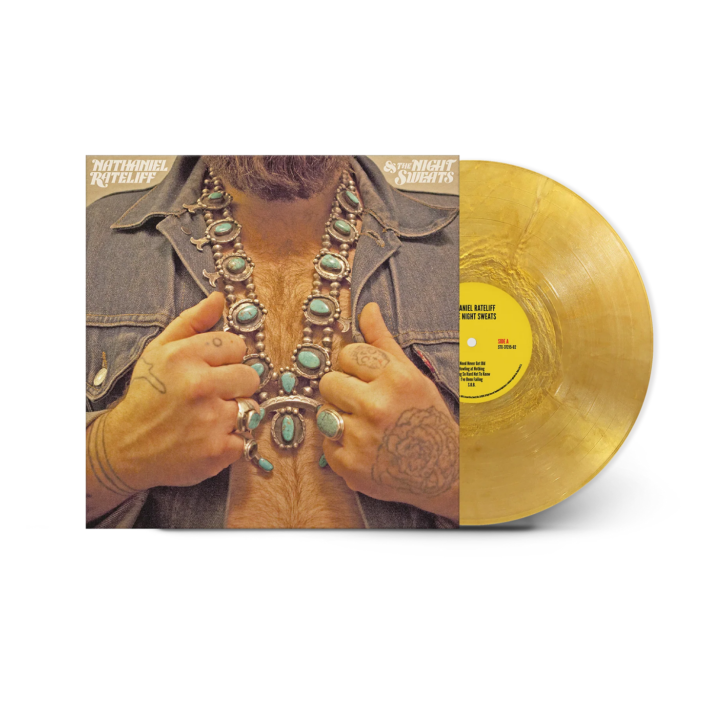 Nathaniel Rateliff & The Night Sweats S/T LP (Gold Metallic Vinyl)