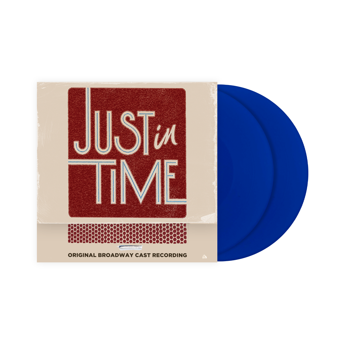 Jonathan Groff & Original Broadway Cast of Just In Time "Just In Time" 2xLP (Blue Vinyl)