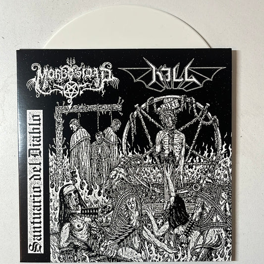 USED VINYL: Morbosidad / Kill “Santuario Del Diablo ” 7" EP (White Vinyl)