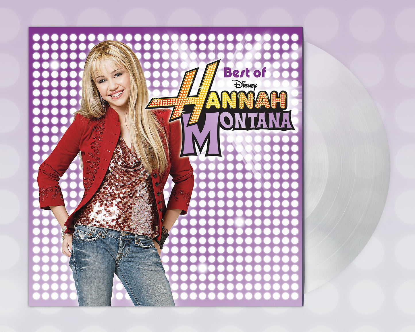 Hannah Montana "Best of Hannah Montana" LP (Clear Vinyl)